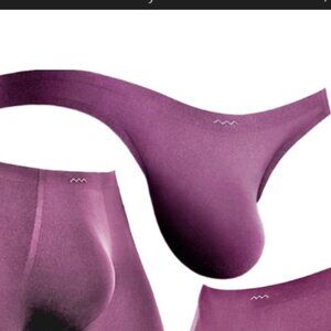 Aswemove Aspire Zero Brief Orchid (Burgundy) Size Medium